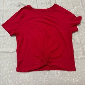 Hollister red tee